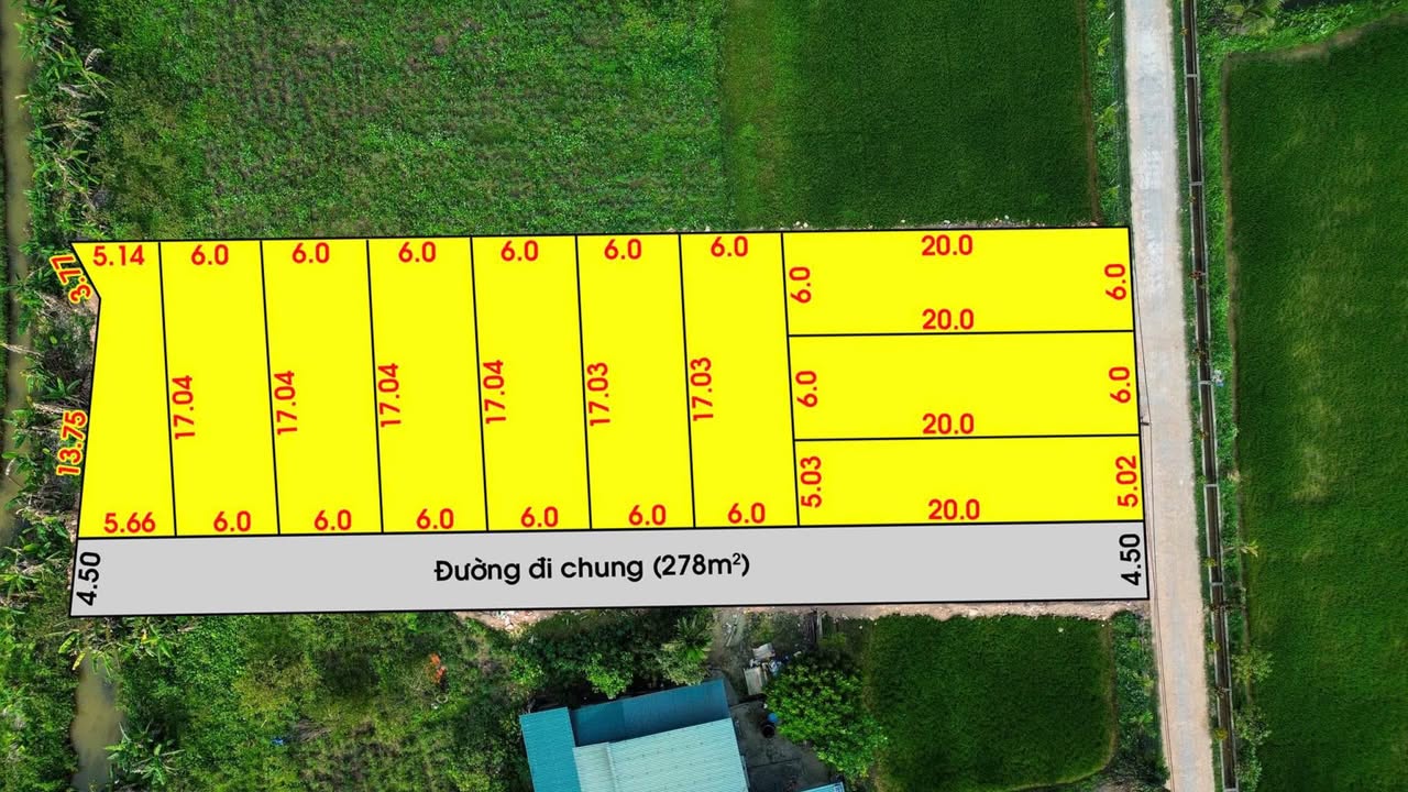 Đất nền Cam Thành 104m² - Tiềm năng tăng giá vượt trội!