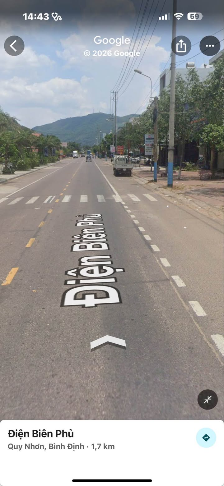 Bán Đất Mặt Tiền Điện Biên Phủ, Bình Thuận - 187.5m² - Sổ Đỏ Chính Chủ