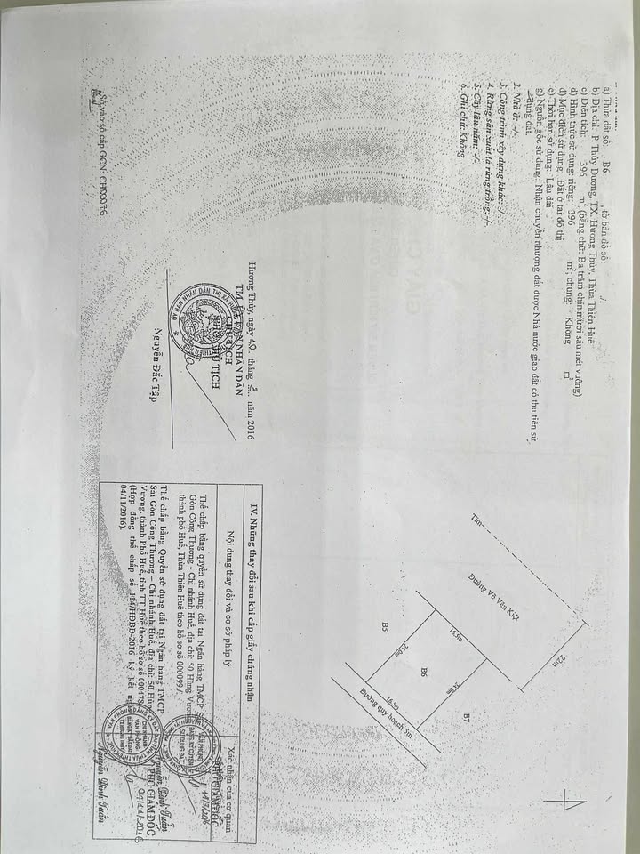 Đất nền Huế 396m² mặt tiền Võ Văn Kiệt, Tiềm năng tăng giá!