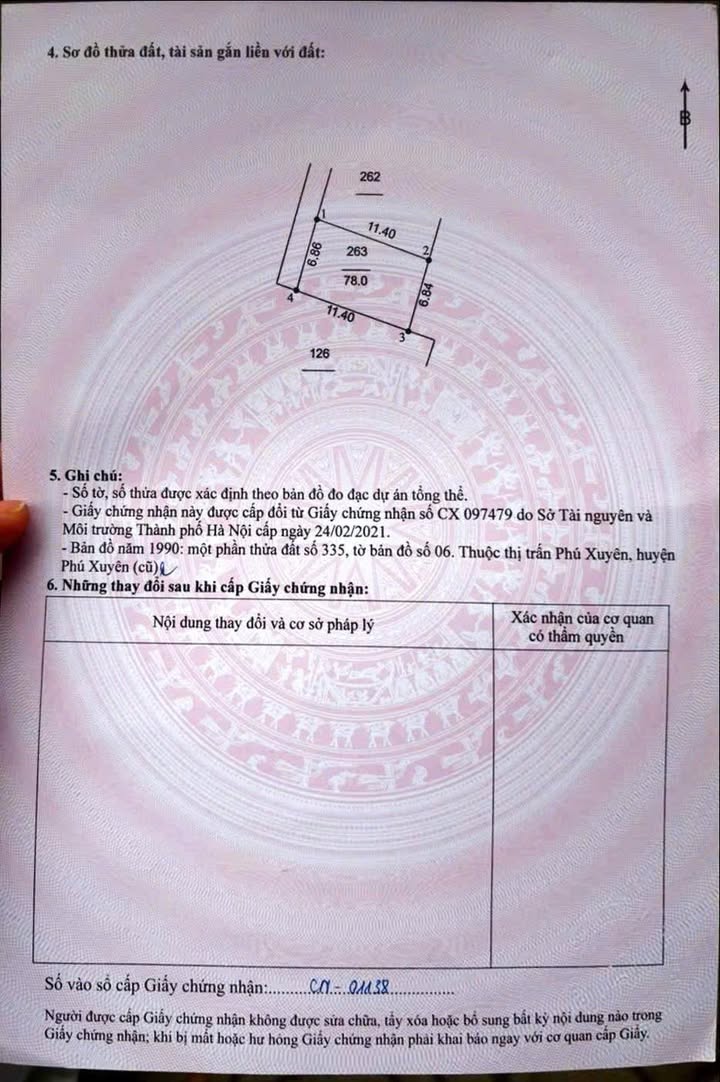Bán Đất Phú Xuyên 100m² - Sổ Đỏ Chính Chủ, Sẵn Sàng Xây Dựng
