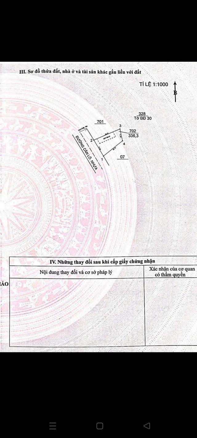 Bán Đất Phú Giáo 352m² Đường Cần Lố - Sổ Đỏ Chính Chủ