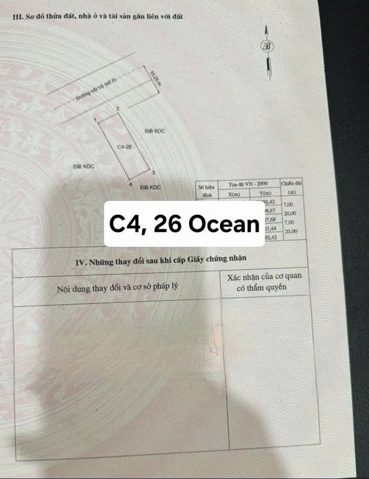 Đất nền Ocean Dunes Phan Thiết 140m² 8.2 tỷ - Hạ tầng hoàn thiện