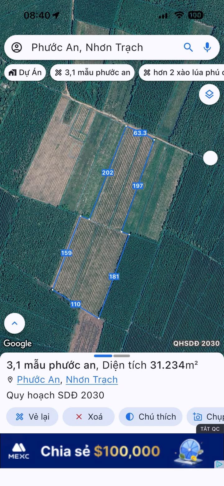 Bán Đất Vàng 3.1ha Mặt Tiền Nguyễn Hữu Cảnh, Biên Hòa - Giá Rẻ Nhất