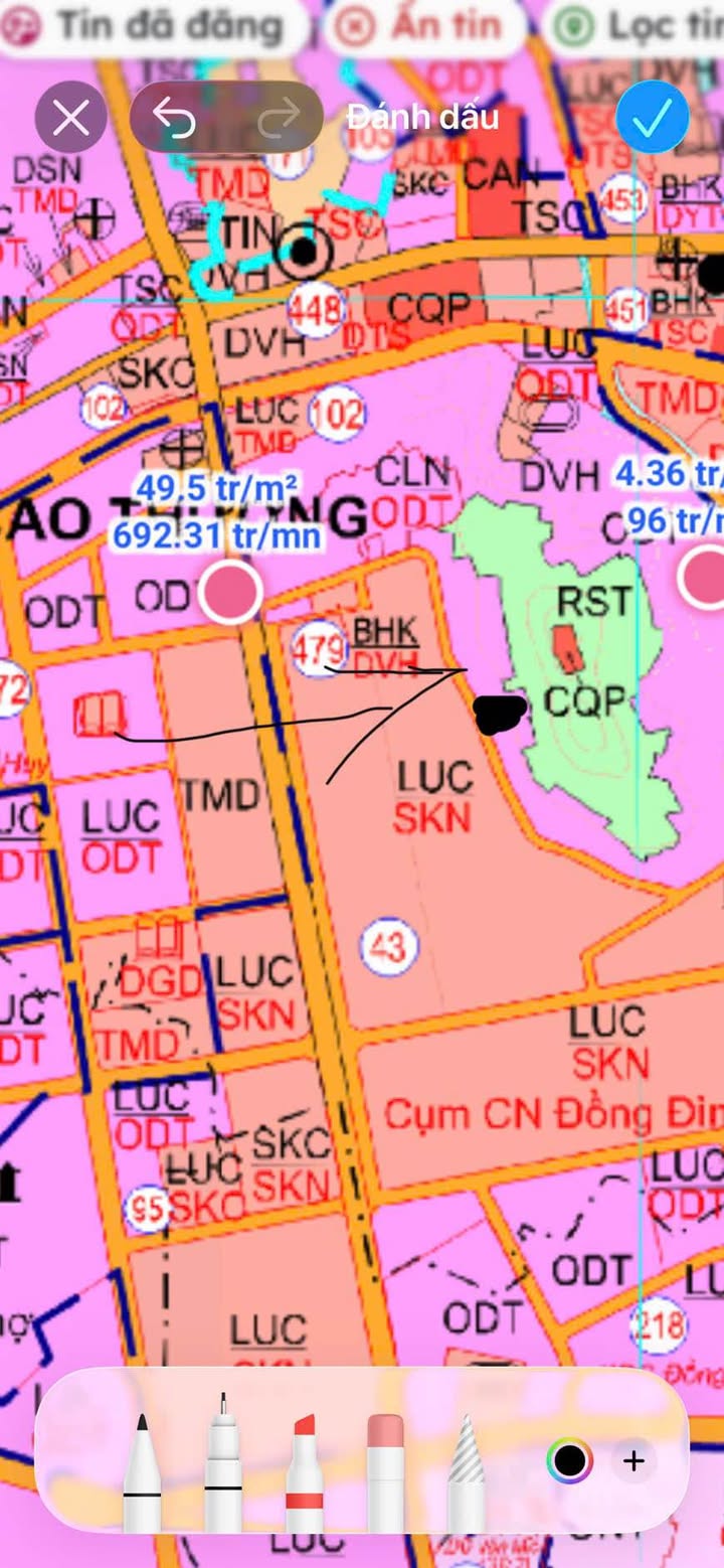 Đất nền Tân Yên, Bắc Giang 300m² giá 3.3 tỷ - Sổ đỏ chính chủ