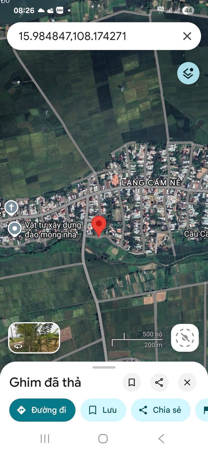 Đất nền Cẩm Nê Hòa Tiến Đà Nẵng 127m² - Sổ hồng sẵn, ô tô thông