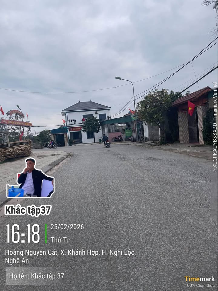 Đất nền K1 Nghi Tân - 152m² hướng Đông, giá 4 tỷ, mặt tiền Hoàng Nguyên Cát