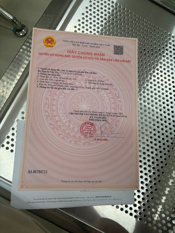 Nhà Cấp 4 Dĩ An 75m² - Ô tô vào tận nhà, giá chỉ 2.65 tỷ!