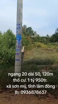 Đất nền Thắng Hải, Hàm Tân 1000m² - Tiềm năng tăng giá vượt trội!