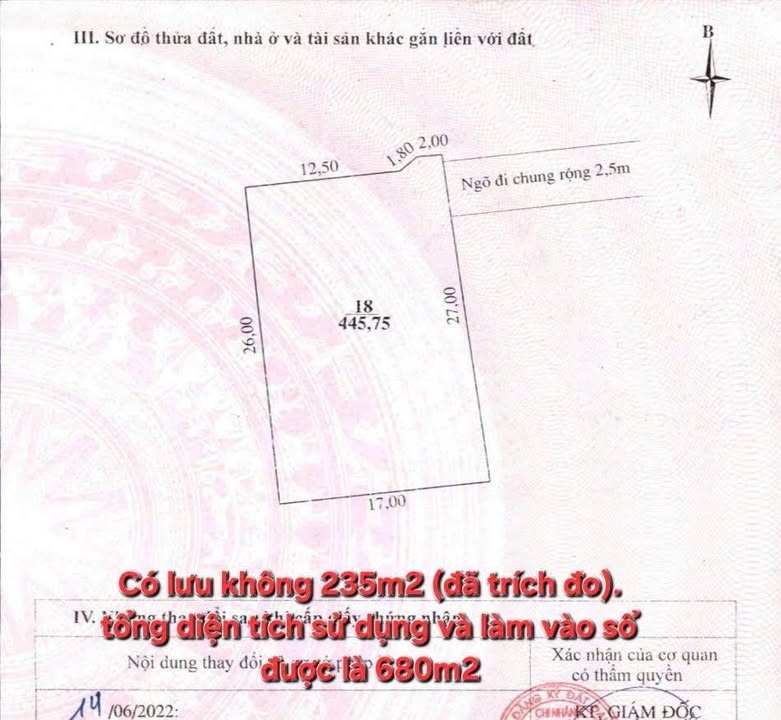 Biệt thự Thanh Hóa 680m² – Vị trí đẹp, sổ hồng sẵn sàng!