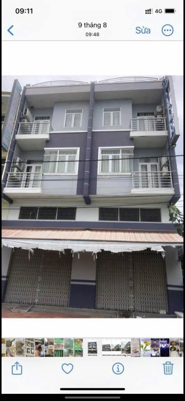 Bán Gấp Nhà Phố Mặt Tiền Đường Số 1, Châu Đốc - 144m², 4 Tầng, Giá Tốt