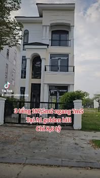 Nhà 3 Tầng Mặt Tiền A1 Golden Hill Đà Nẵng - 188m² Giá 8.6 Tỷ