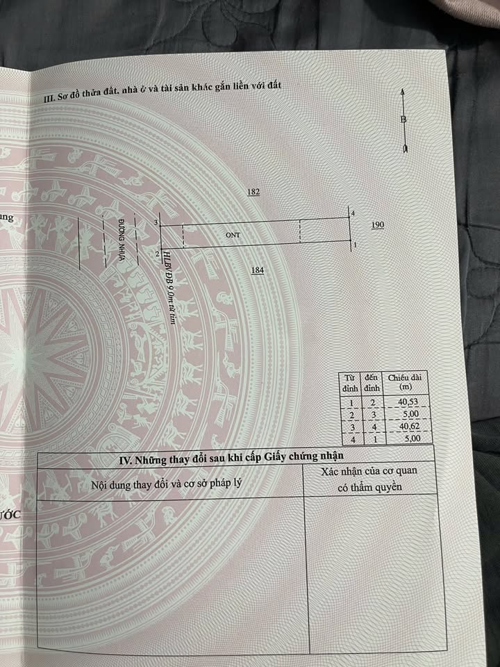 Bán đất thổ cư 200m² (5x40m) tại Thôn 1 Nghĩa Trung, Bù Đăng, Bình Phước - Giá 380 triệu