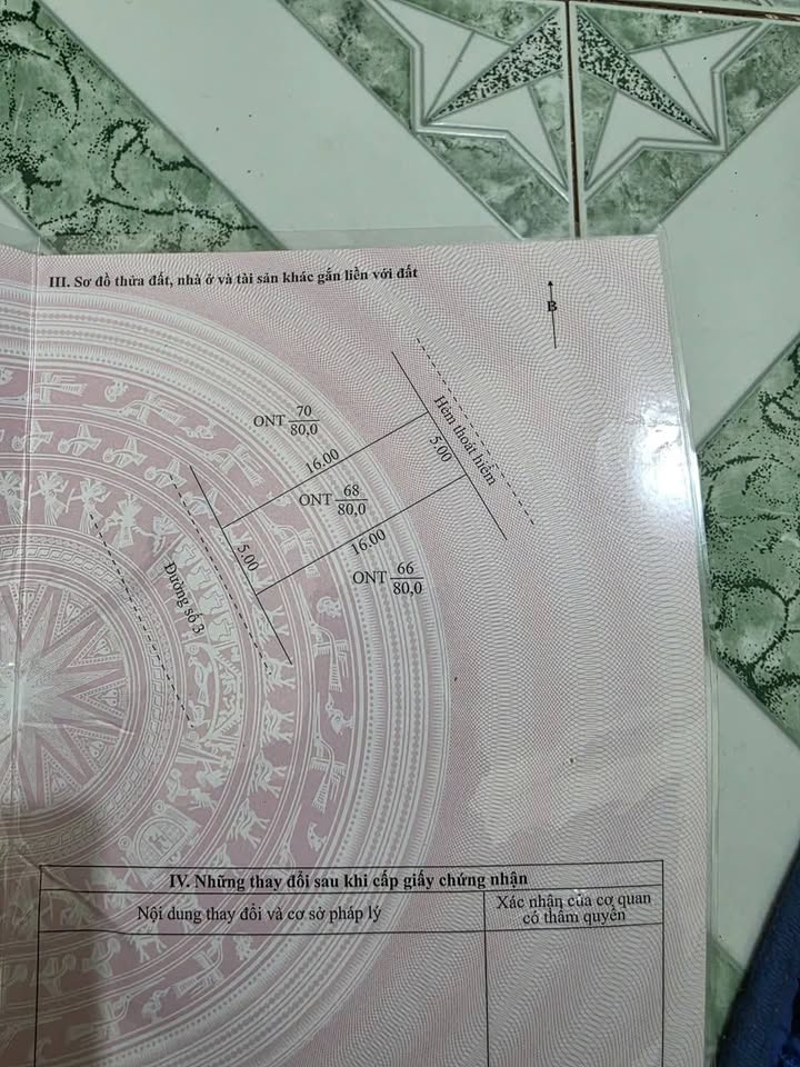 Bán Nền Thổ Cư 80m² Huyện Thoại Sơn, An Giang - Giá 280 Triệu