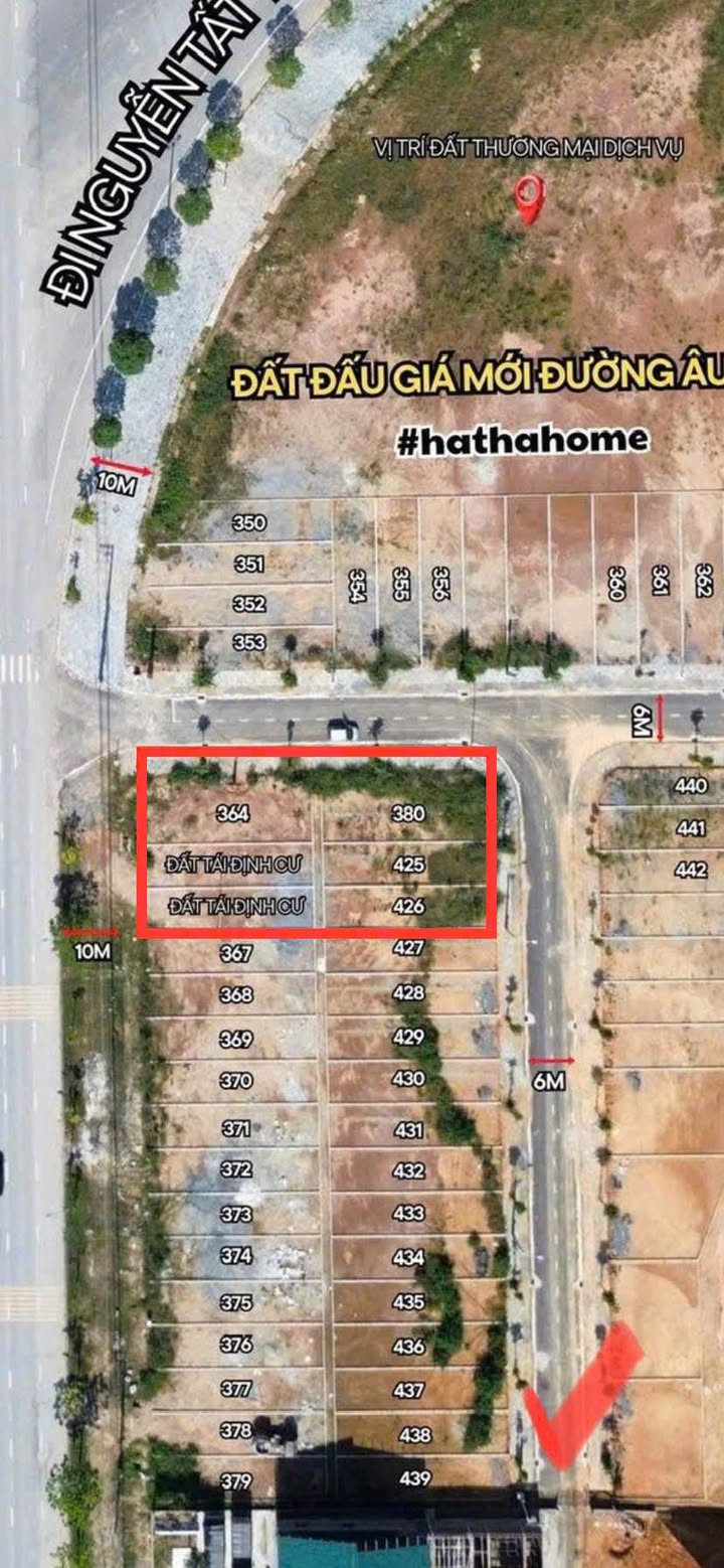 Đất nền Đường Âu Cơ, TP. Yên Bái 100m² giá chỉ từ 2 tỷ - Đất thổ cư 100%