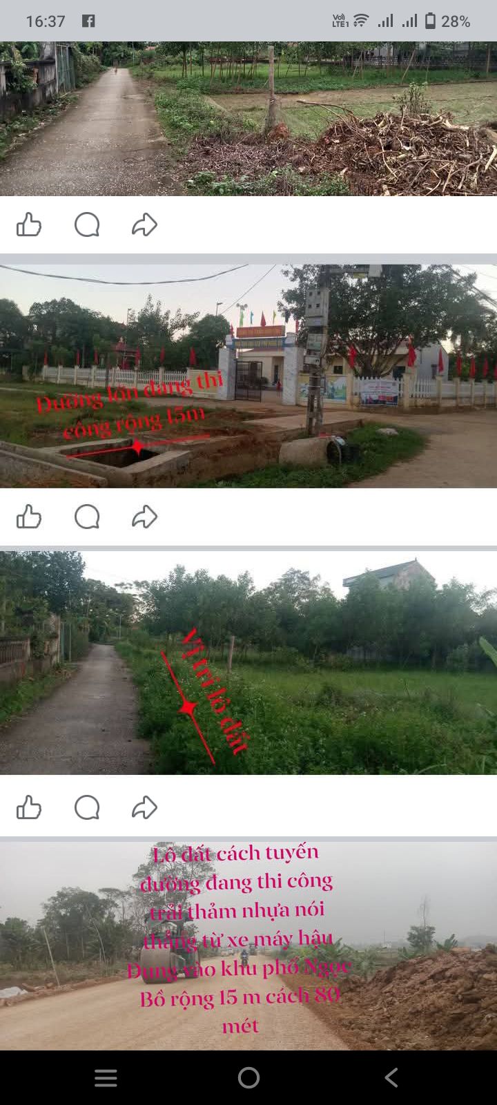 Đất nền Kim Tân Thạch Thành 100m² 300 triệu - Hạ tầng hoàn thiện