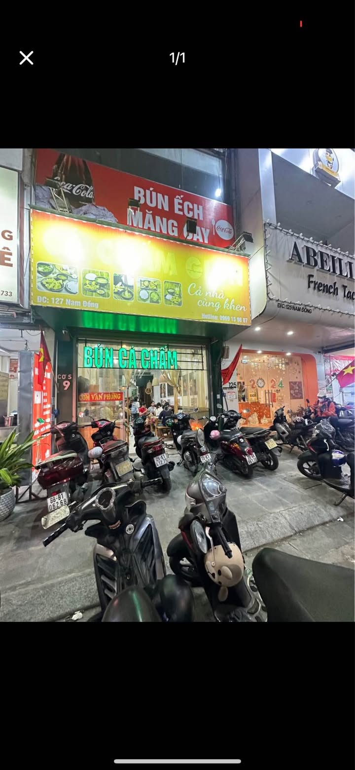 Mặt Phố Nam Đồng 45m² x 4 Tầng - Sang Nhượng Quán Bún Cá Sẵn Sàng Kinh Doanh