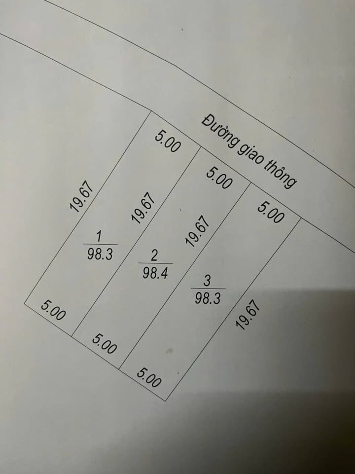 Bán Đất Nền Tam Quan 98m² - 3 Lô Liền Kề Giá Tốt