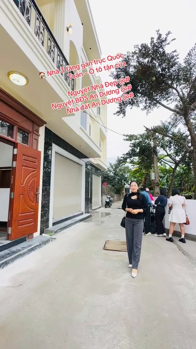 Bán nhà 3 tầng Kiều Hạ - Quốc Tuấn 50m² giá 2.39 tỷ - Ô tô đỗ cửa!