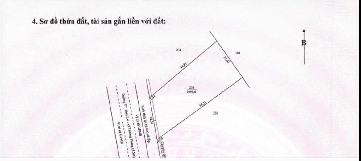 Bán đất Thới Lai Cần Thơ 400m² giá 1.1 tỷ - Sổ đỏ chính chủ