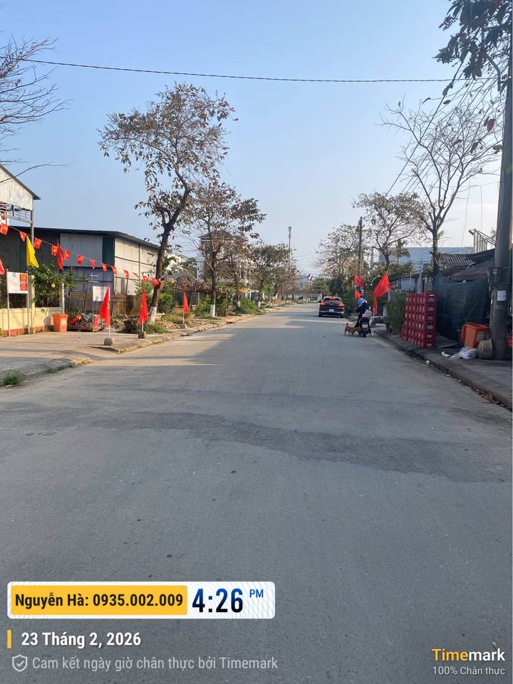 Đất KQH Thủy Vân 109m² giá 2.968 tỷ - Sổ đỏ chính chủ!