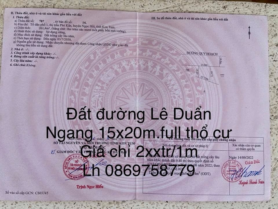 Bán Đất Vàng 300m² Mặt Tiền Lê Duẩn, Quận 1 - Sổ Đỏ Sẵn Sàng