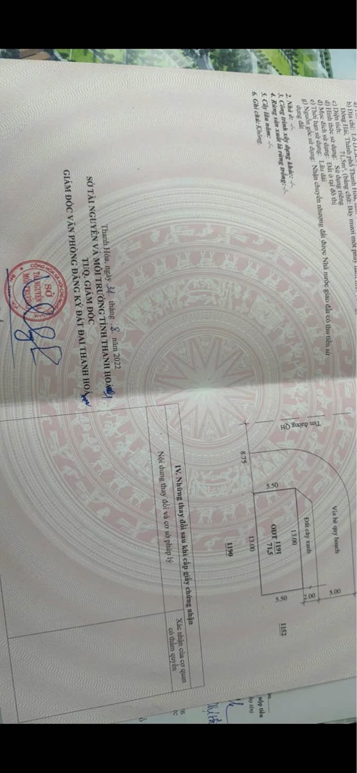 Mặt Tiền Kinh Doanh 71.5m² Đông Hải, TP. Thanh Hóa - Giá Hời!