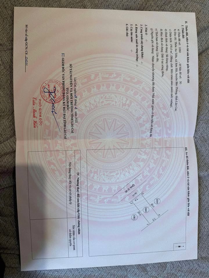 Đất nền 150m² Sơn Hải, Bảo Thắng - Tiềm năng tăng giá, 830 triệu