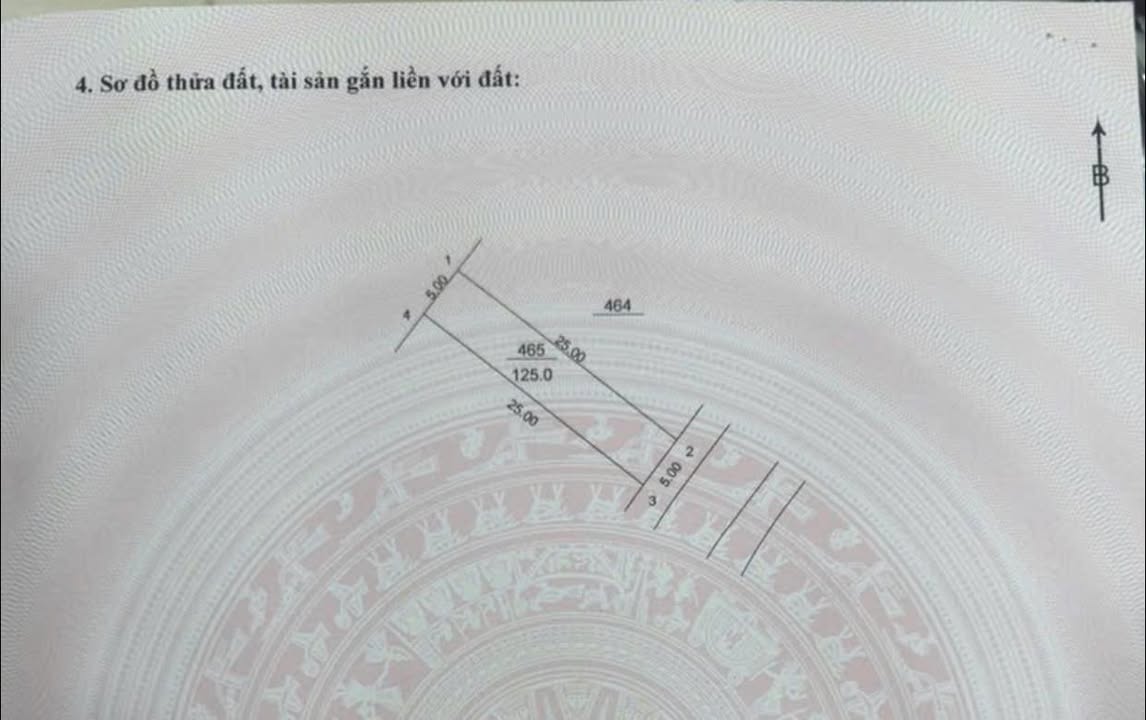 Đất Nền Tái Định Cư Ba Đình 125m² - Giá Tốt, Pháp Lý Rõ Ràng