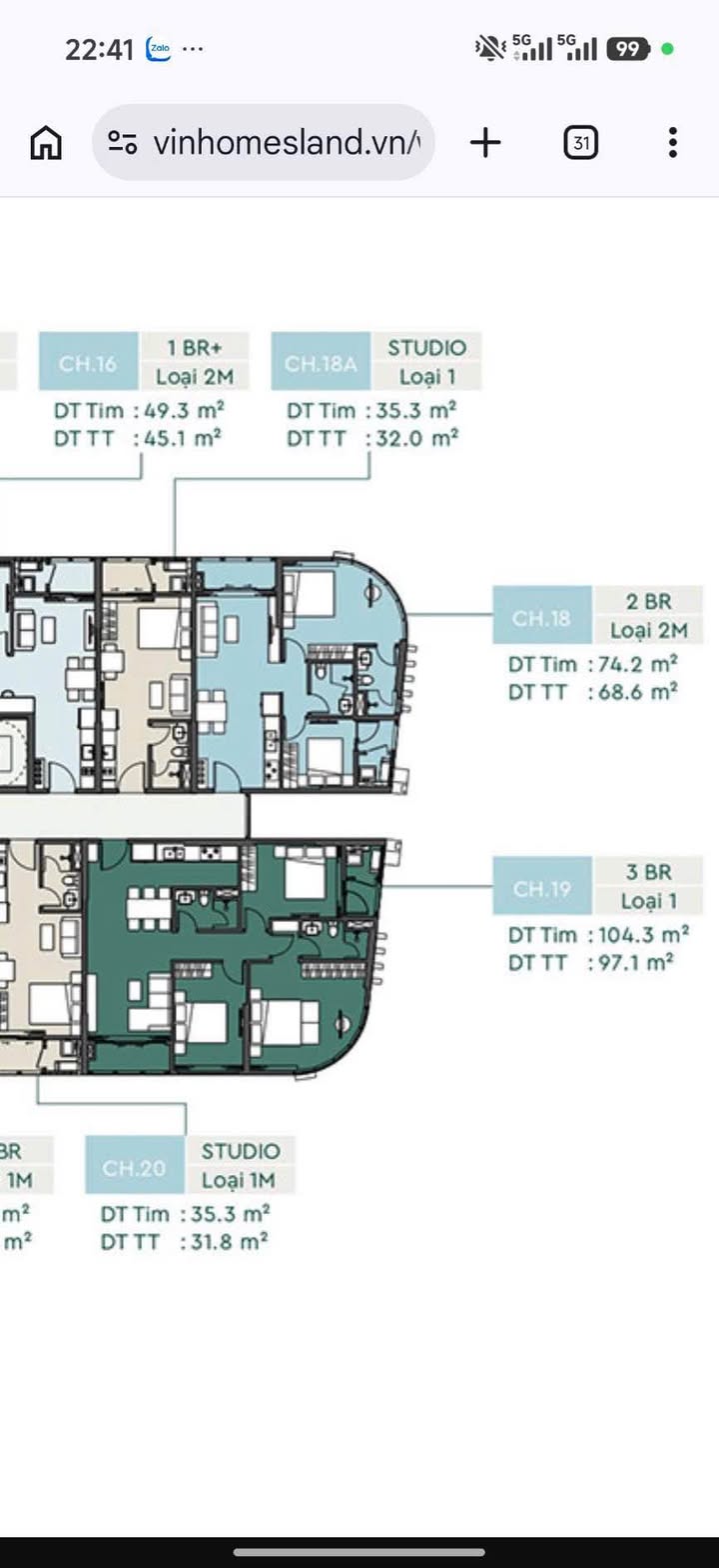 Bán Gấp Căn Hộ 3PN Lumiere Spring Bay, View Biển Hồ Panorama - Lỗ Sâu 600 Triệu