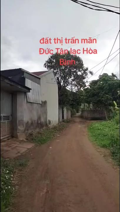 Đất thổ cư 230m² tại Mãn Đức, Tân Lạc, Hòa Bình - Hơn 600 triệu, gần QL6