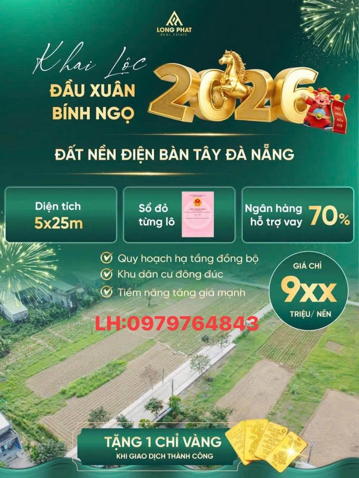 Đất Nền Điện Bàn, Quảng Nam - 112m² Giá Tốt, Gần Trường Học