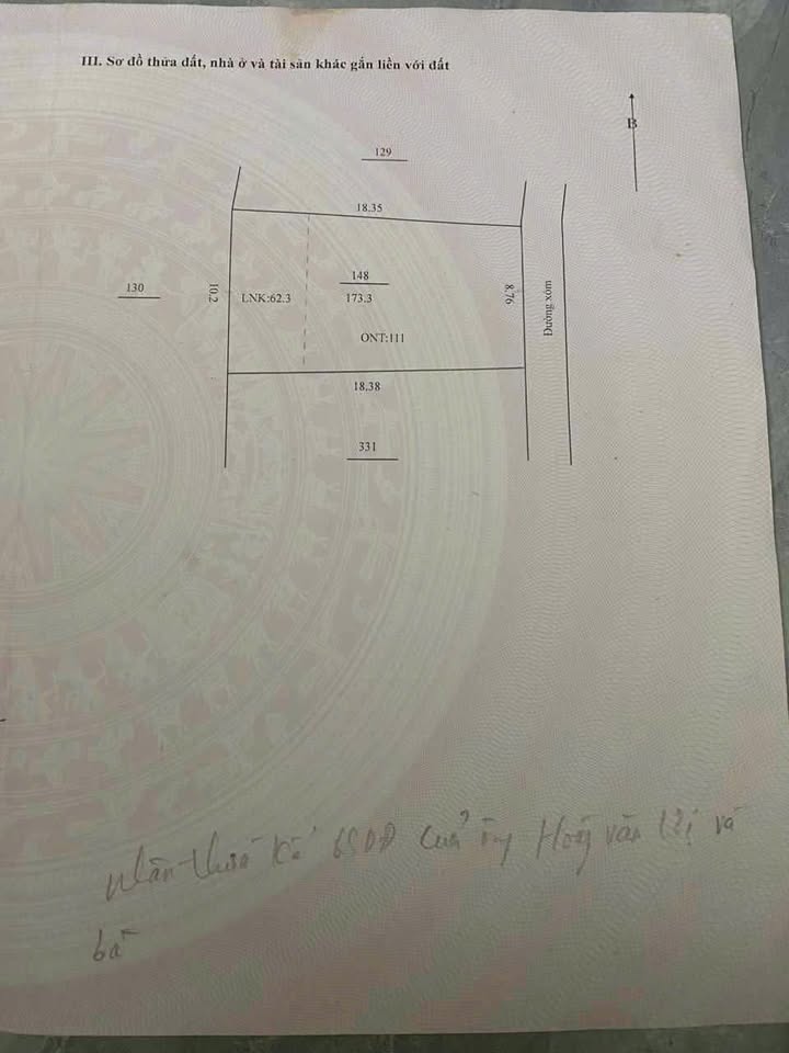 Đất nền Nghĩa Trung 173m² - Đường ô tô, thổ cư sẵn sàng!