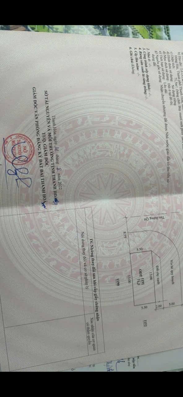 Đất nền Đông Hải, Thanh Hóa 72m² - Vị trí đắc địa kinh doanh!