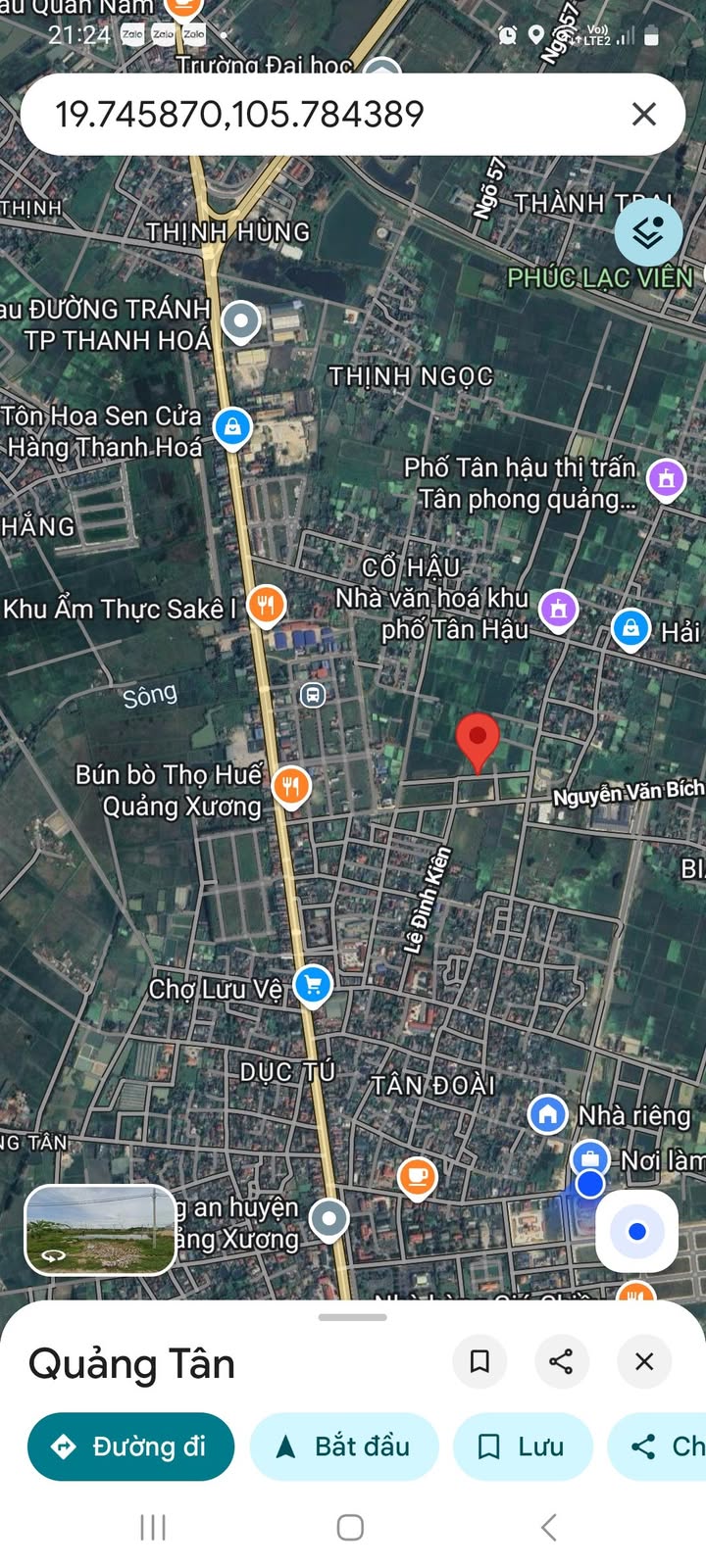 Đất nền Tân Định, Quảng Xương 100m² - Tiềm năng tăng giá vượt trội!