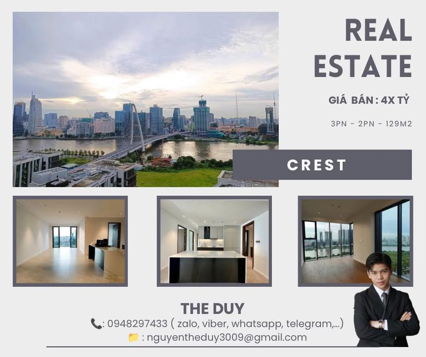 Căn hộ Metropole Thủ Thiêm 129m² giá từ 4 tỷ - View sông vĩnh viễn!