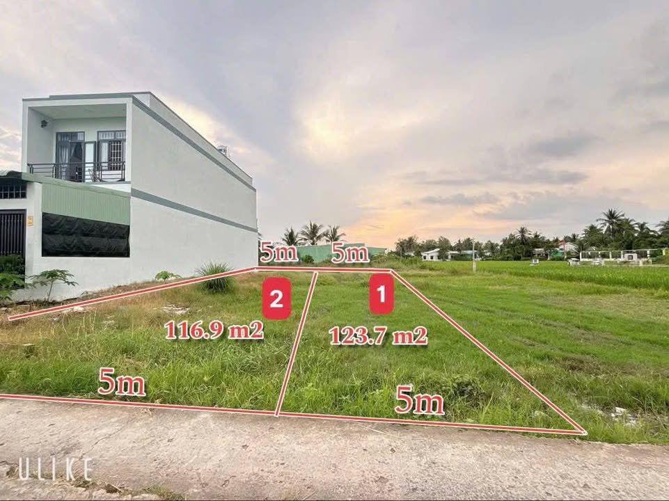 Đất Nền Tân Trụ, Long An - 120m² Thổ Cư, 450 Triệu/Nền - Sổ Đỏ Sẵn