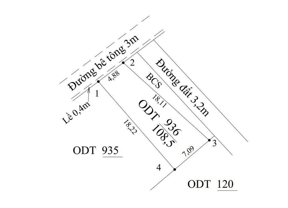 Đất nền Tân Khai Hớn Quản 108.1m² - Tiềm năng tăng giá vượt trội!