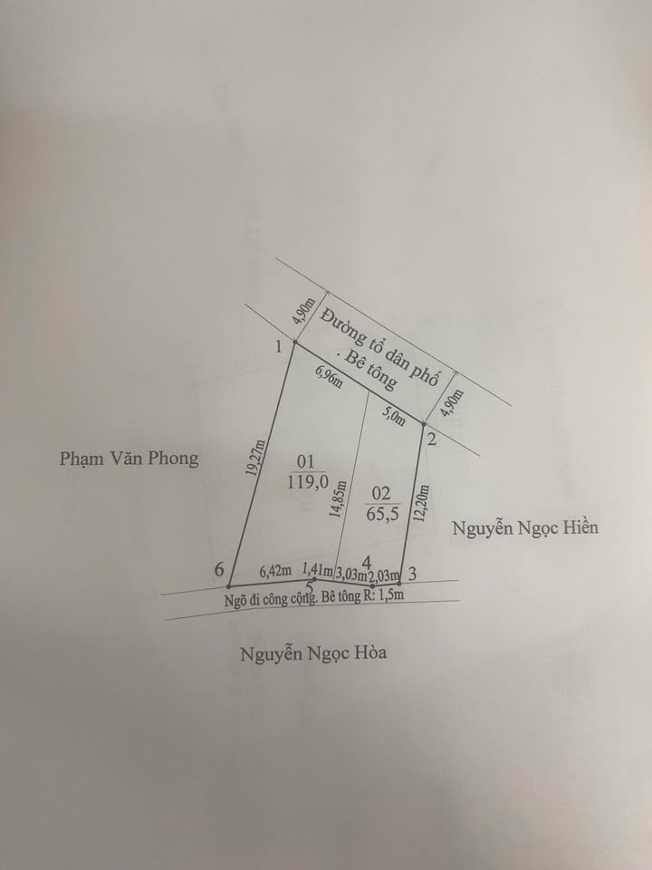 Nhà Mặt Tiền Kinh Doanh Xóm Chợ Ngà, Hải Phòng - 65m² Giá Tốt