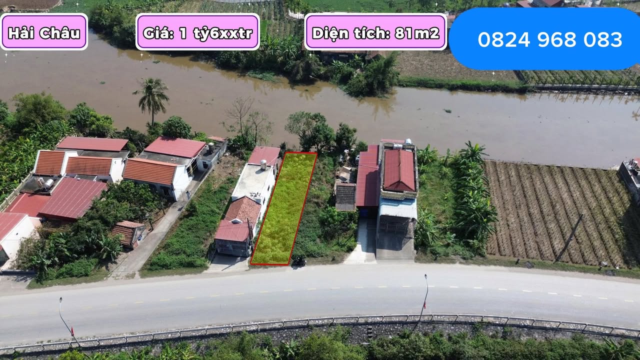 Đất nền mặt QL21A 81m² - Thịnh Long, Hải Hậu - Sẵn sàng đầu tư