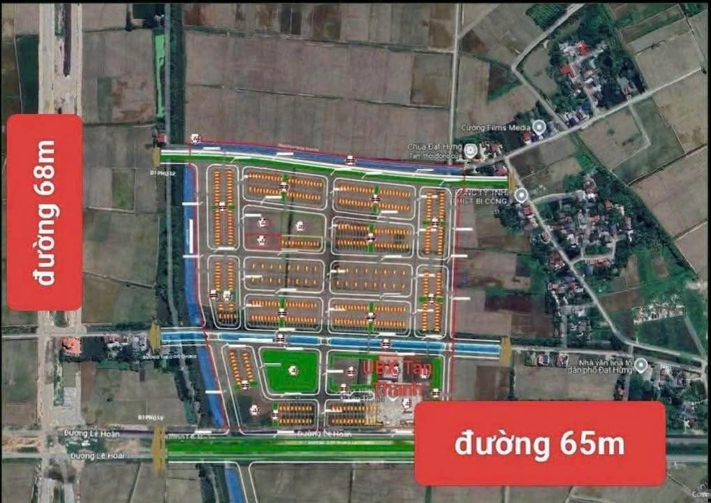 Đất Nền KĐT Tân Thanh 1 Hà Nam - Sổ Đỏ Sẵn, Giá Đầu Tư