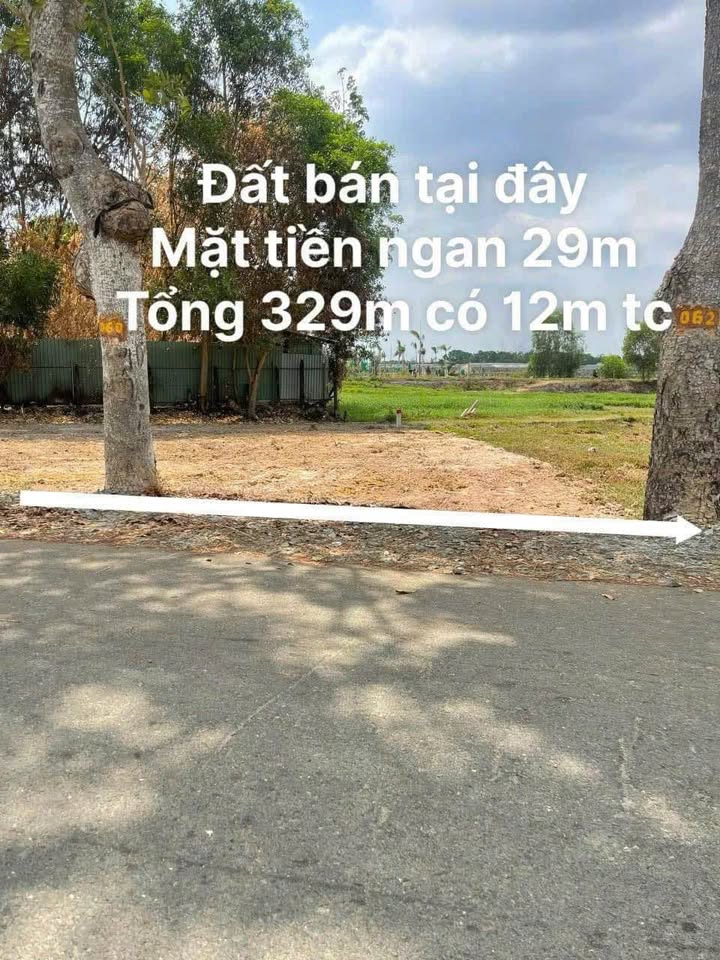 Bán Đất Mặt Tiền Nguyễn Thị Lan, Củ Chi - 332m² Sổ Sẵn, Giá 1.45 Tỷ