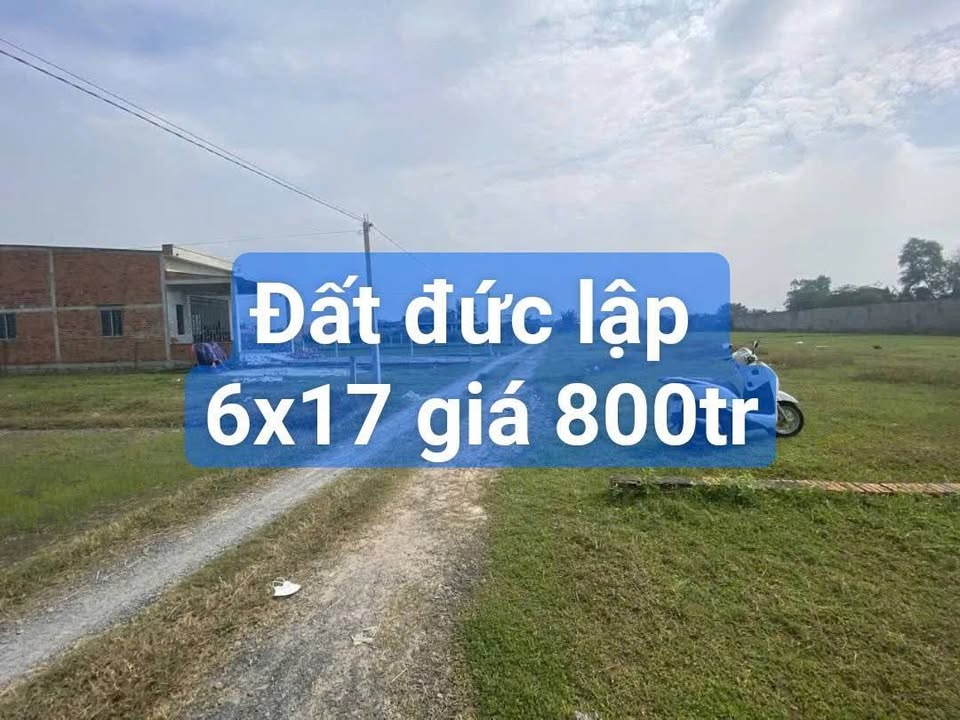Đất nền Đức Lập Hạ, Đức Hòa 102m² - Sổ đỏ chính chủ!
