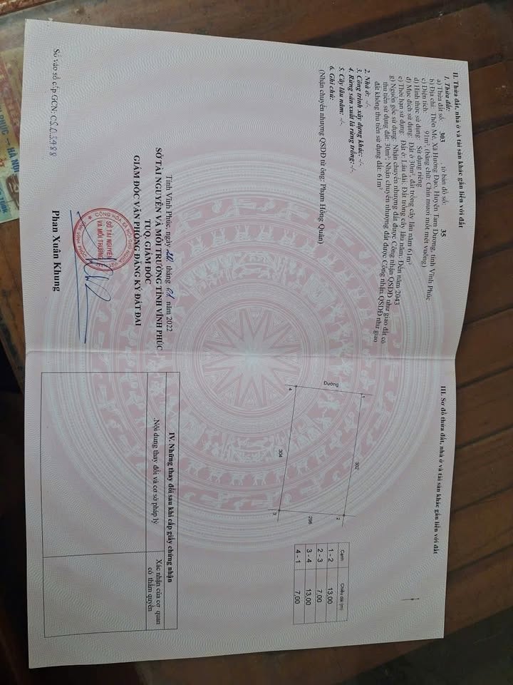 Đất Công Nghiệp 91m² Tam Dương, Vĩnh Phúc - Đầu tư sinh lời!