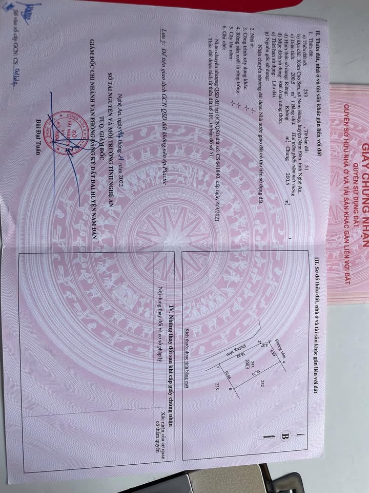 Đất nền Nam Đàn, Nghệ An 200m² - Tiềm năng tăng giá vượt trội!