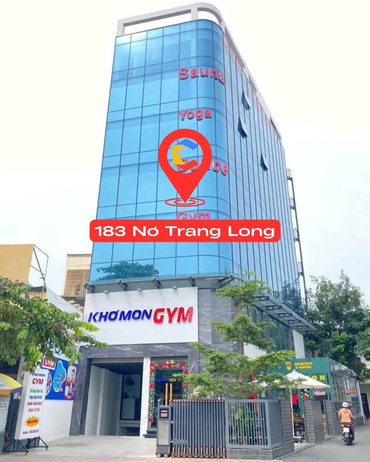 Tòa nhà Văn phòng 1200m² Nơ Trang Long, Bình Thạnh - Vị trí trung tâm!