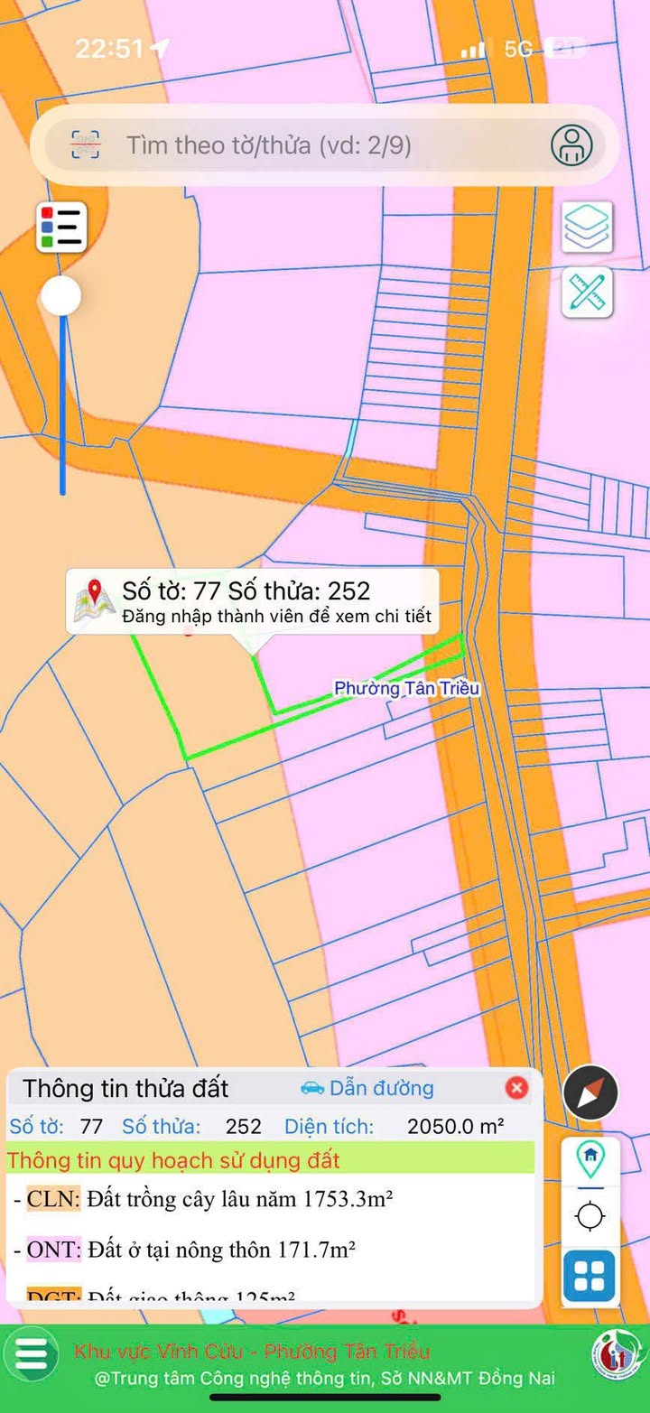 Đất Vườn Đồng Nai 2050m² - Sổ Đỏ Chính Chủ, Giá 2.6 Tỷ