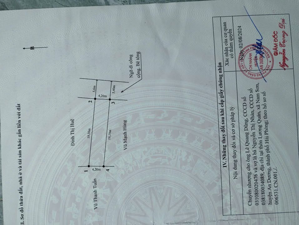 Đất nền 80.6m² Xã Văn Hải, Kim Sơn - Đường thông ô tô, Giá 3.1 tỷ