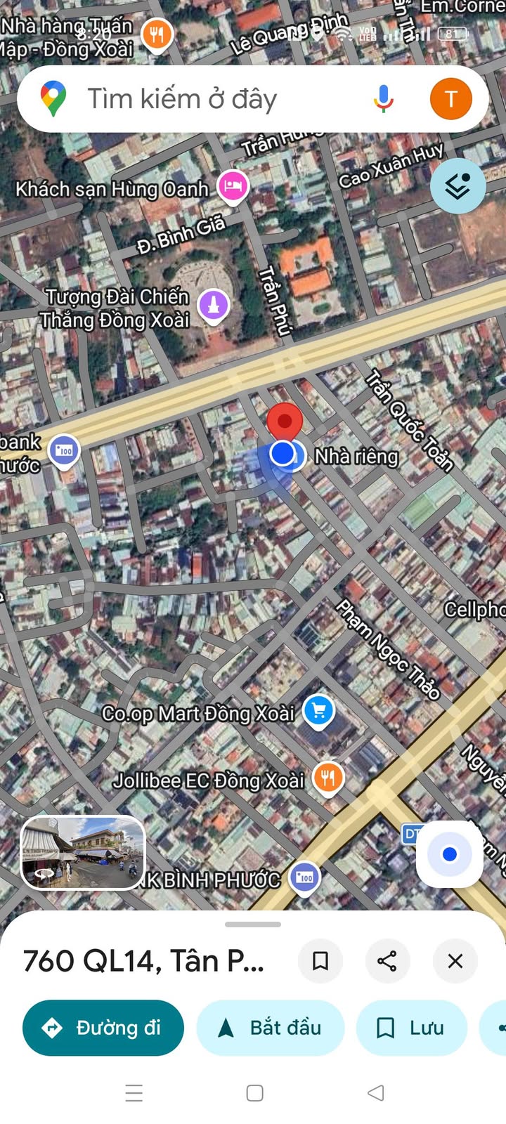 Nhà Phố Đồng Xoài 64m² - Vị trí đắc địa, Kinh doanh sầm uất!