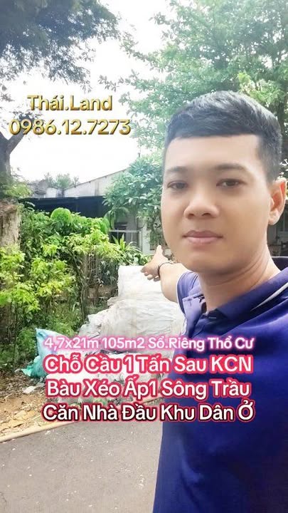 Nhà Sổ Hồng Thổ Cư 105m² - Ngay Cầu 1 Tấn, Trảng Bom, Đồng Nai - Giá 1.05 Tỷ