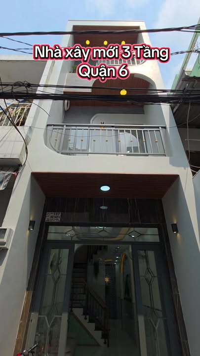 Nhà Hẻm Mai Xuân Thưởng, Q6 - 5.6 Tỷ, 4PN, Sát Chợ Lớn